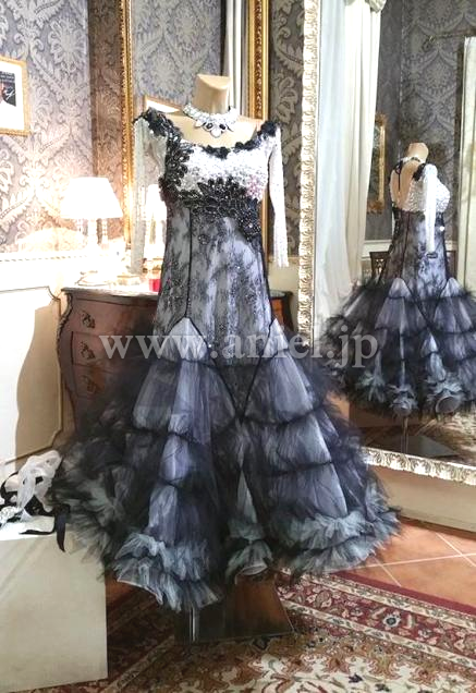 M4081・【Silvia design】白&黒レース