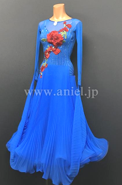 M7801・【EM】青&赤花