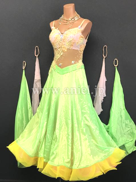 M7794・黄緑&カラフル