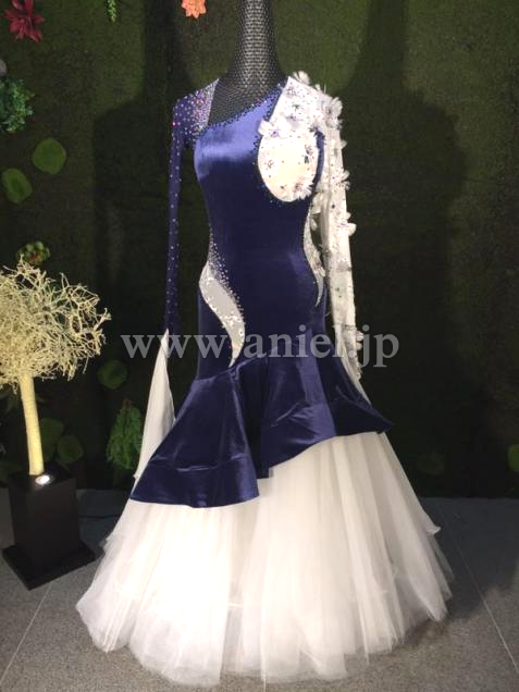 M5647・ネイビー&白※試着不可