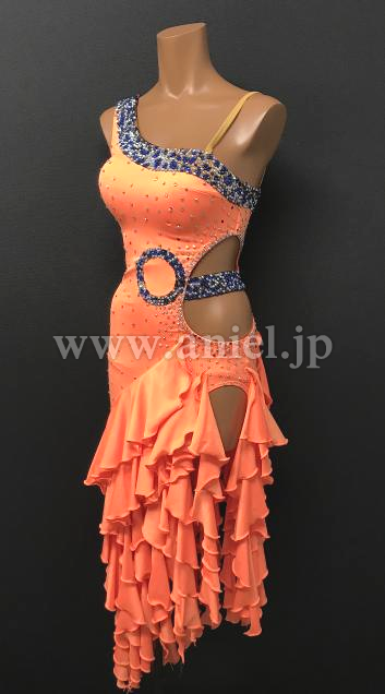 L6108・オレンジ&青※試着不可