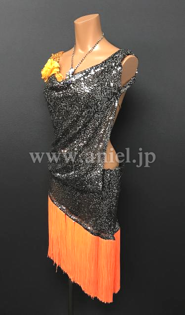 L6109・黒&オレンジ※試着不可