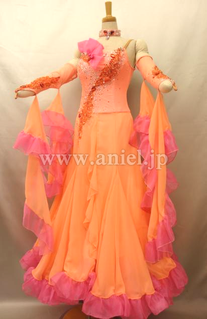 M2821・オレンジ&ピンク