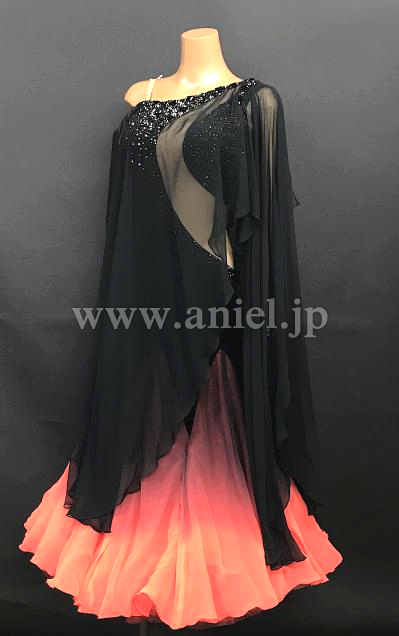 M7524・黒&タンゴフレア【THE ONE】