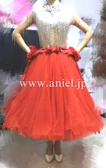 M4091・赤&シルバー