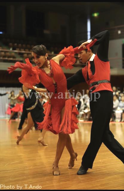 L6099・赤フリル