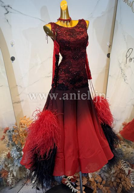 B364・赤&黒レース