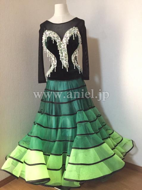 M4862・緑グラデーション