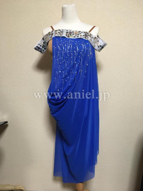 メルマガ90号目玉ドレス(ラテン)・ブルールンバドレス