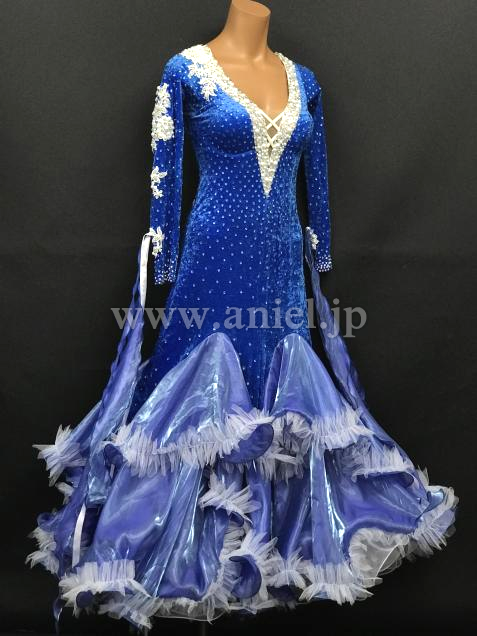 M7528・【Silvia Design】 ロイヤルブルー