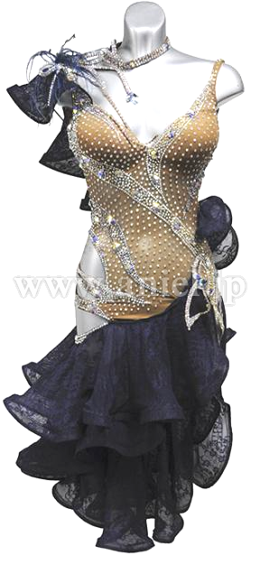 L1504・ベージュ&黒