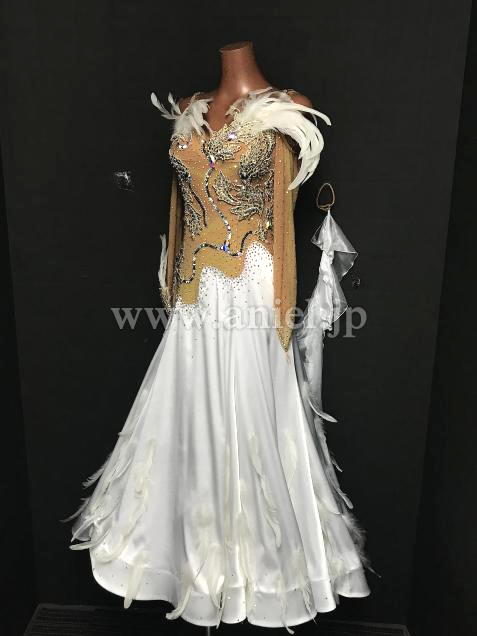 M9049・白&ベージュ