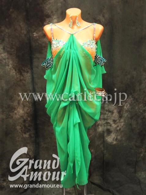L6515・【Grand Amour】エメラルドグリーン【Vera着用】