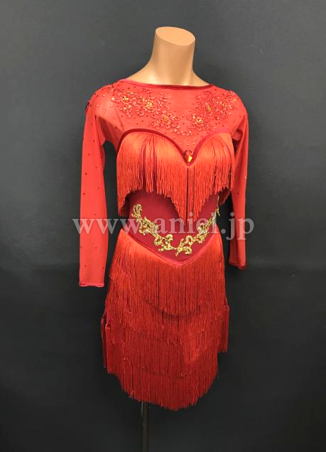 L6513・【gentil】 赤※試着不可