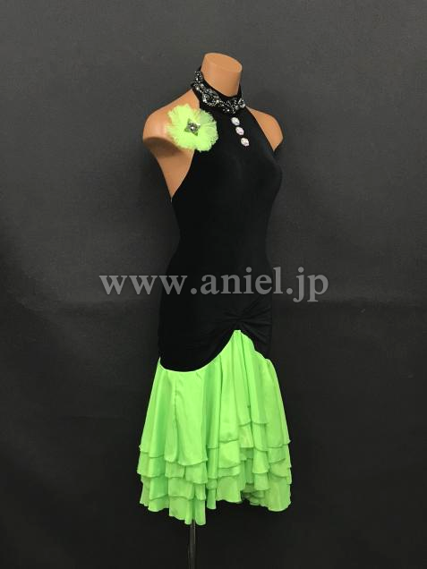 L6512・黒&緑 ※試着不可