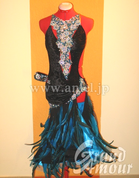 L2582・【Grand Amour】黒&ジェード