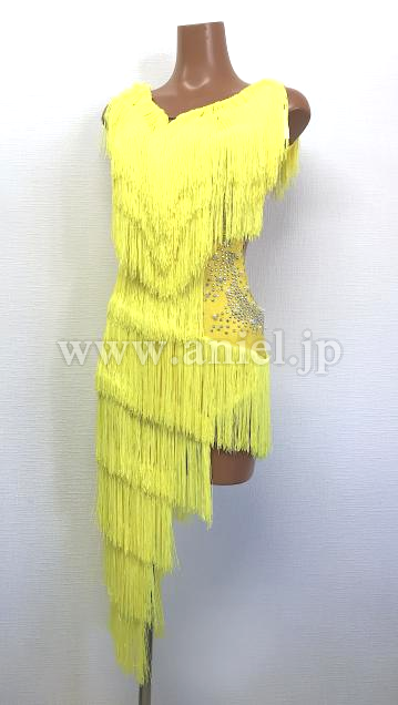 L5194・黄フリンジ※試着不可