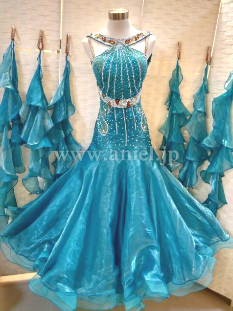 M3426・ターコイズブルー※試着不可