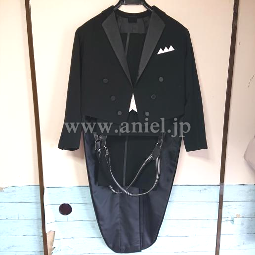 M6459・黒燕尾服※試着不可