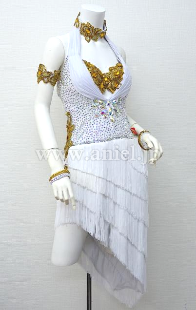 L3892・白&ゴールド※試着不可