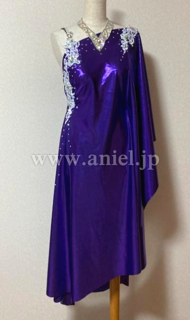 L6520・紫&白※試着不可