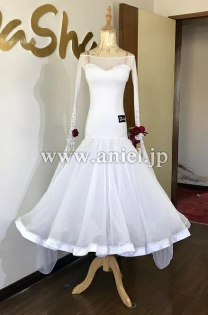 M4872・白&赤薔薇※試着不可