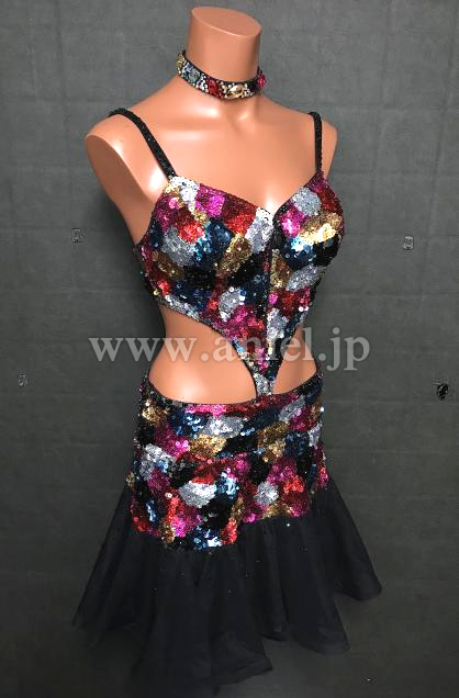 L3531・黒&カラフル※試着不可