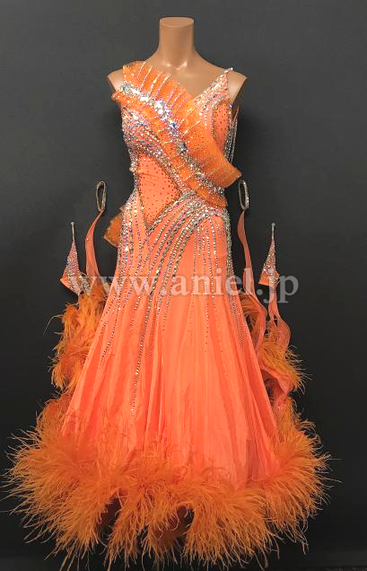 M7822・【チャコット】オレンジ