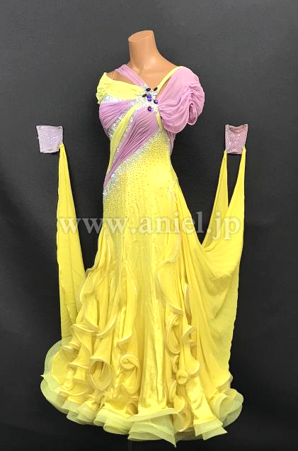 M7566・【Sapiel】 黄&紫