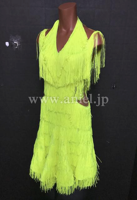 A273・【gentil】黄フリンジ