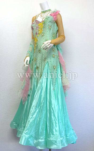 M6438・ペパーミントグリーン※試着不可