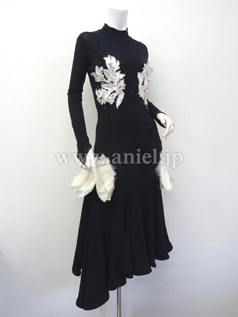 L3906・【EM】黒&白羽根