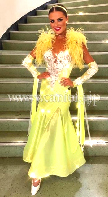 M5676・【Silvia design】ライトイエロー