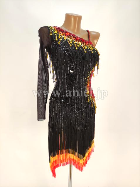 L6508・【NAZAR】黒&赤黄※試着不可