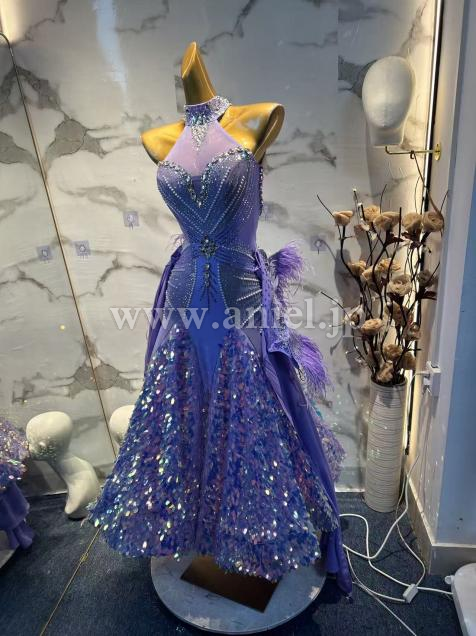 BM9364・紫スパンコール※返品不可