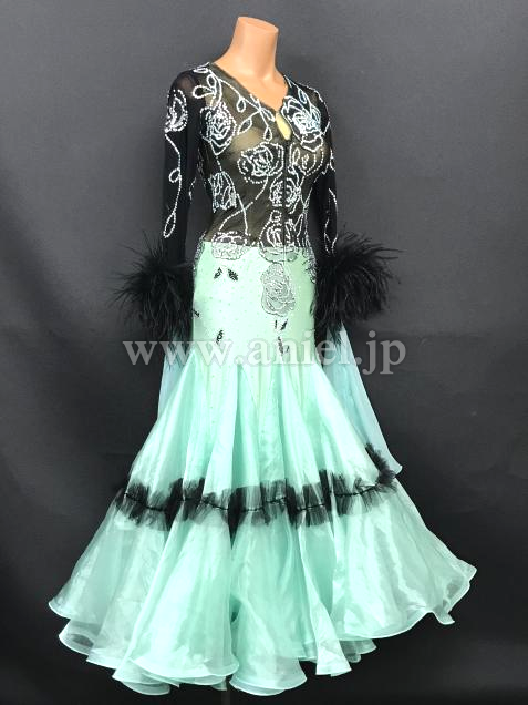 M5614・ペパーミント&黒