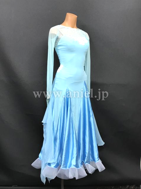 M7581・【タカダンス 】水色※試着不可