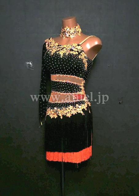 L7352・黒&オレンジ