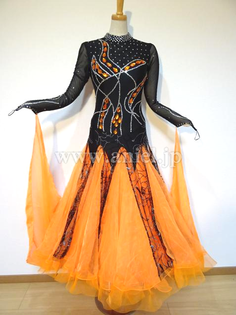 M4892・黒&オレンジ※試着不可