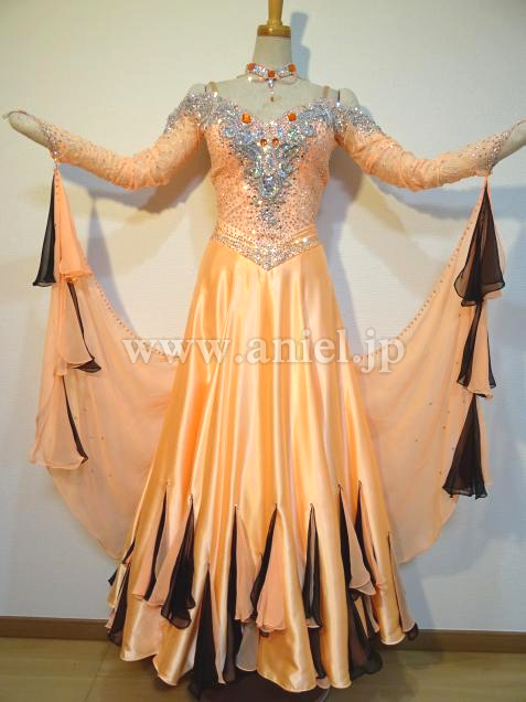 M4175・オレンジ&黒※試着不可