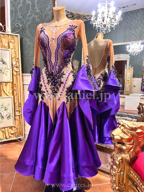 M7582・【Silvia design】パープルスキン