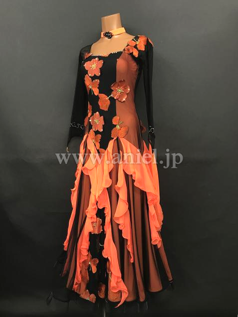 M7601・黒&オレンジ※試着不可