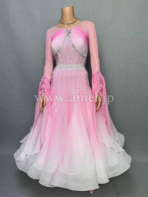 BM9372・ピンク&白