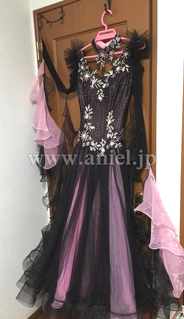 M2856・黒&ピンク※試着不可