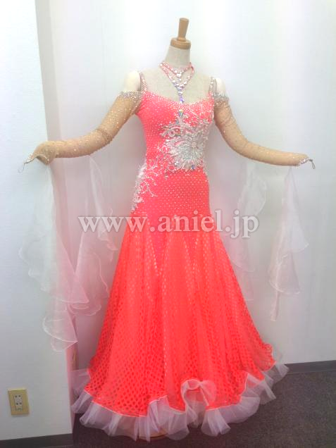 M2233・オレンジ&白