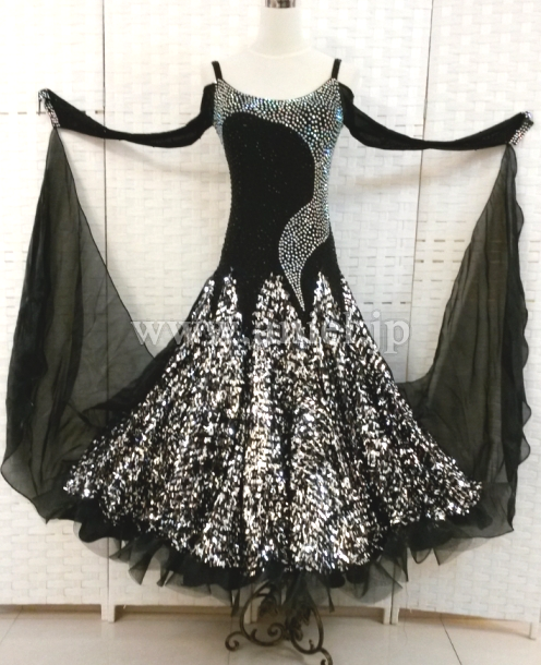 M2218・黒&シルバー※試着不可