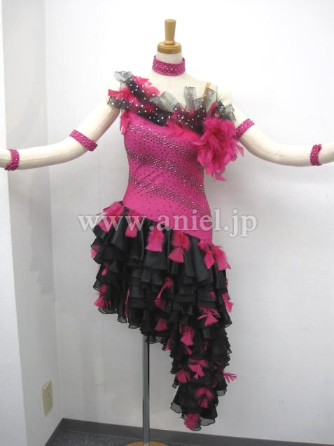 L1528・ピンク&黒