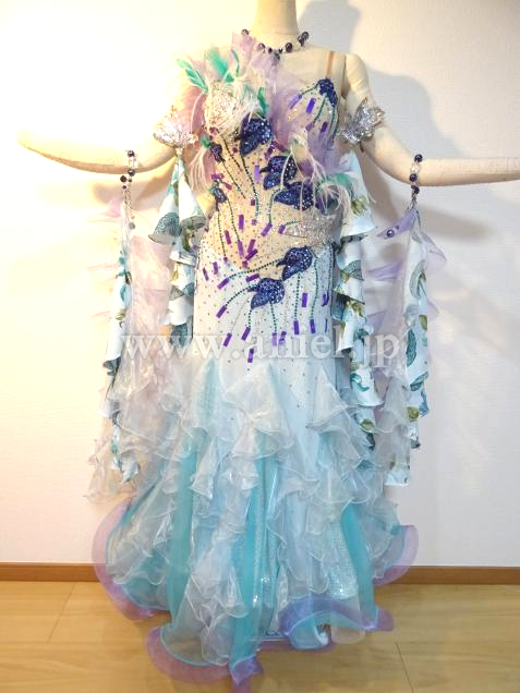 M4162・【Michelini】水色&紫