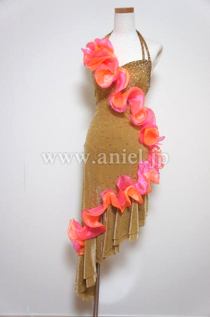 L1543・ベージュ&ピンク