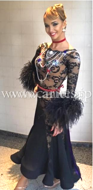 M4898・【EM】黒レース【エリザ着用】